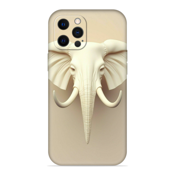 Majestic Elephant Head iPhone 12 Pro Cover