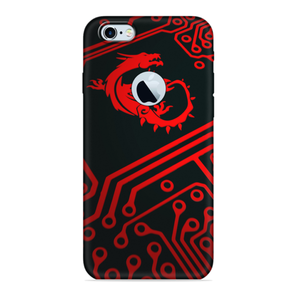 Iphone 6 (Logo Cut) MSI Dragon Cover