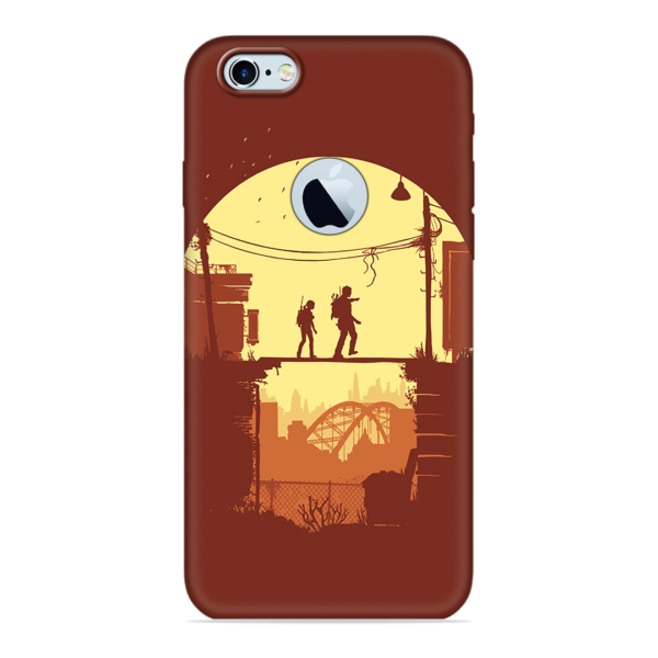 iPhone 6S (Logo Cut) Minimalist Illustration Cover