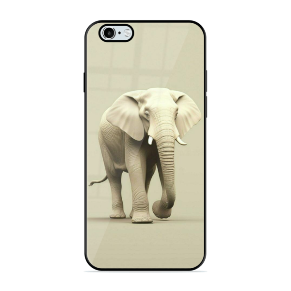 iPhone 6S Plus with Majestic Elephant Print