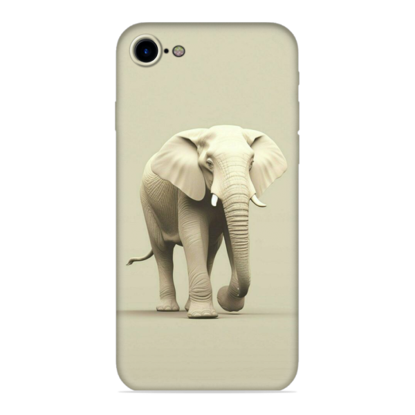 iPhone 7 with Majestic Elephant Print