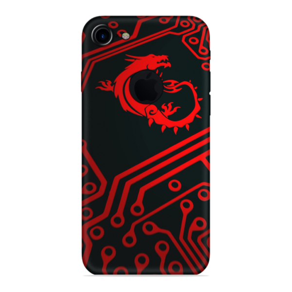 Iphone 7 (Logo Cut) MSI Dragon Cover