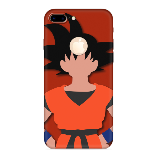 Iphone 7 Plus (Logo Cut) with Goku Edition Cover