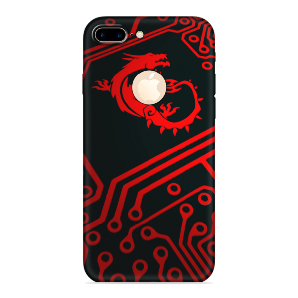 Iphone 7 Plus (Logo Cut) MSI Dragon Cover