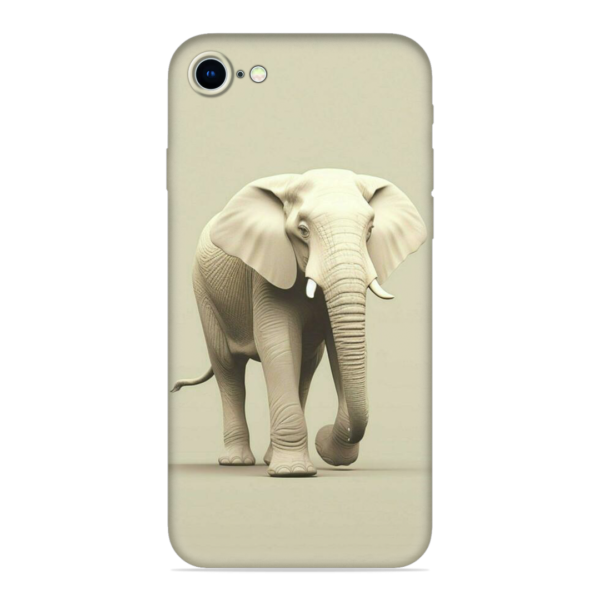 iPhone 8 with Majestic Elephant Print