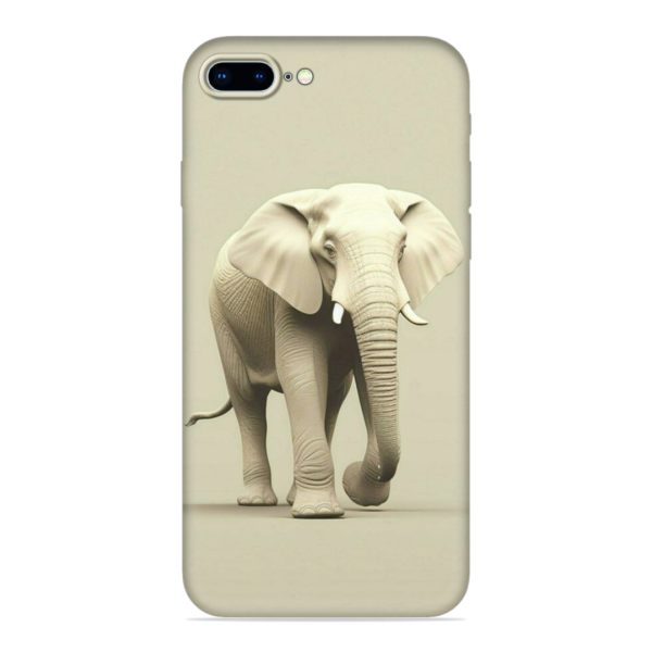 iPhone 8 plus with Majestic Elephant Print