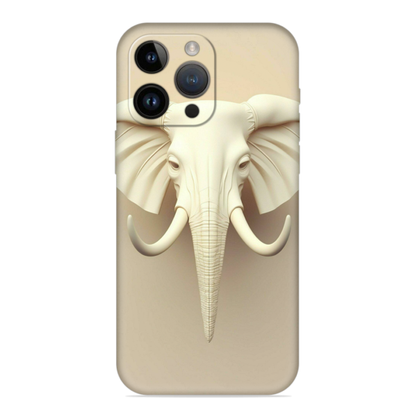 Majestic Elephant Head iPhone 14 Pro Cover