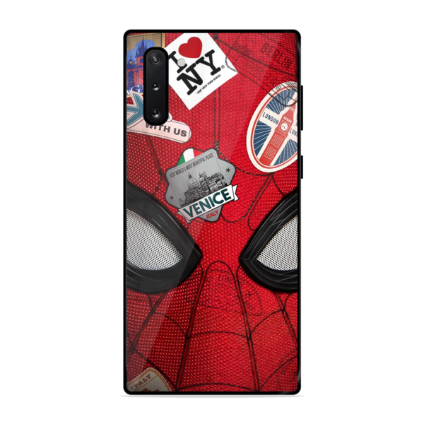 Spider-Man Face Print Cover for Samsung Galaxy Note 10