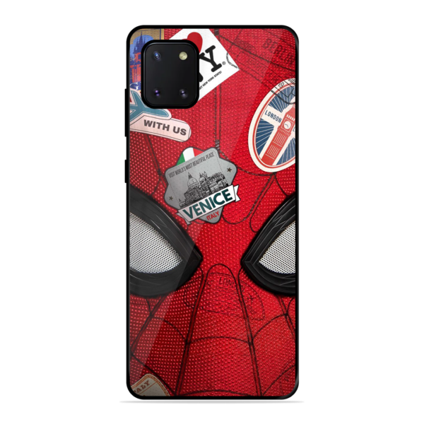 Spider-Man Face Print Cover for Samsung Galaxy Note 10 Lite