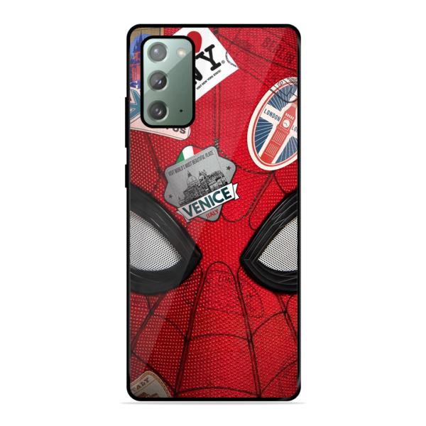 Spider-Man Face Print Cover for Samsung Galaxy Note 20