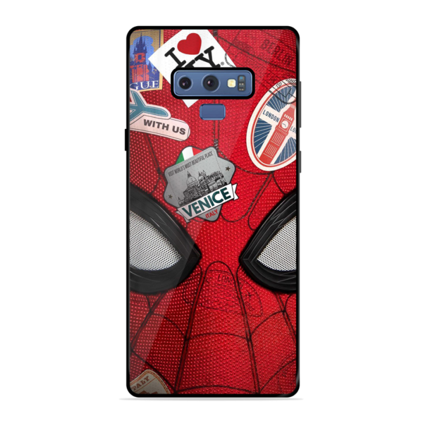 Spider-Man Face Print Cover for Samsung Galaxy Note 9