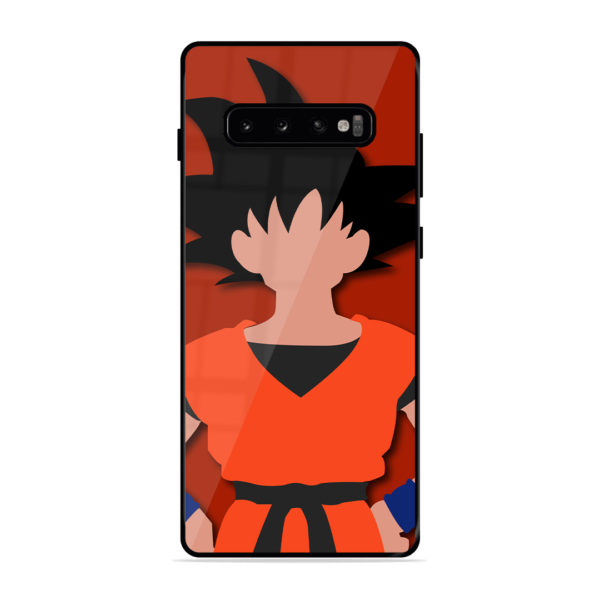 Samsung Galaxy S10 Plus with Goku Edition Cover