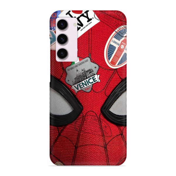 Spider-Man Face Print Cover for Samsung Galaxy S23 (5G)