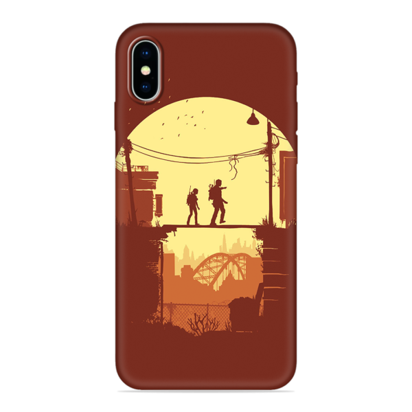 iPhone X Minimalist Illustration Cover