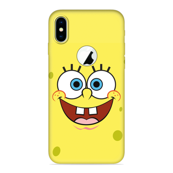 SpongeBob SquarePants iPhone XS Max (Logo Cut) Cover