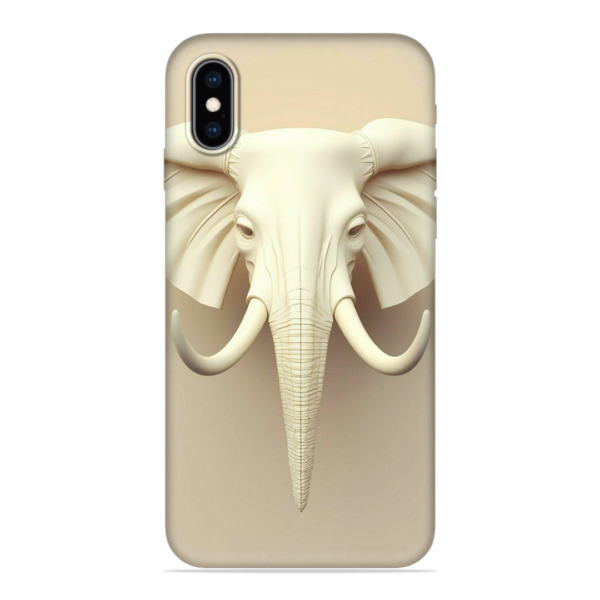 Majestic Elephant Head iPhone XS Cover