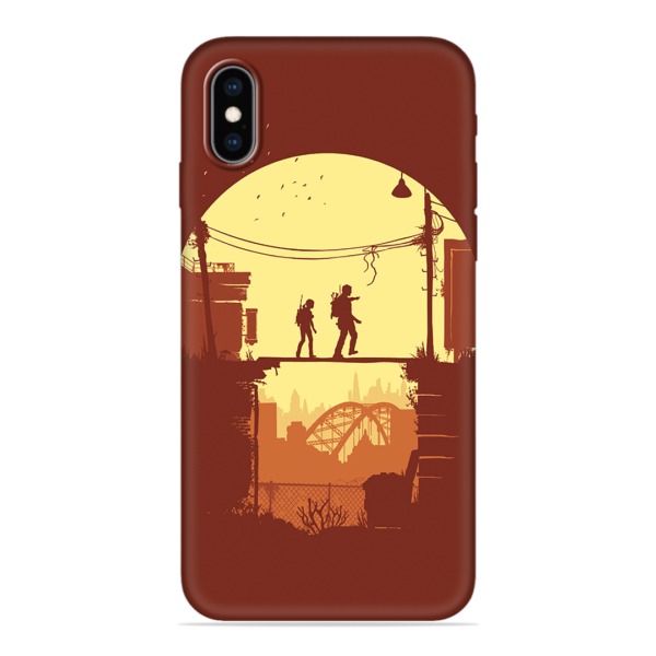 iPhone XS Max Minimalist Illustration Cover