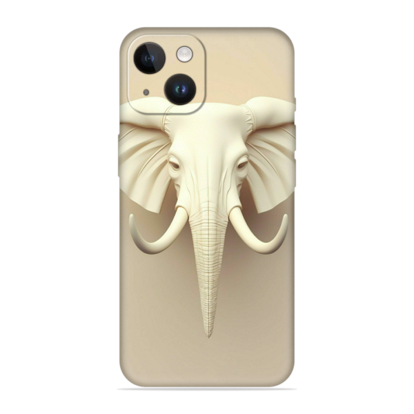 iPhone 14 Cover with Majestic Elephant Print