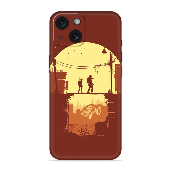 iPhone 15 Minimalist Illustration Cover