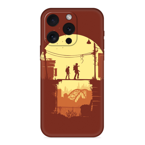 iPhone 15 Pro Minimalist Illustration Cover