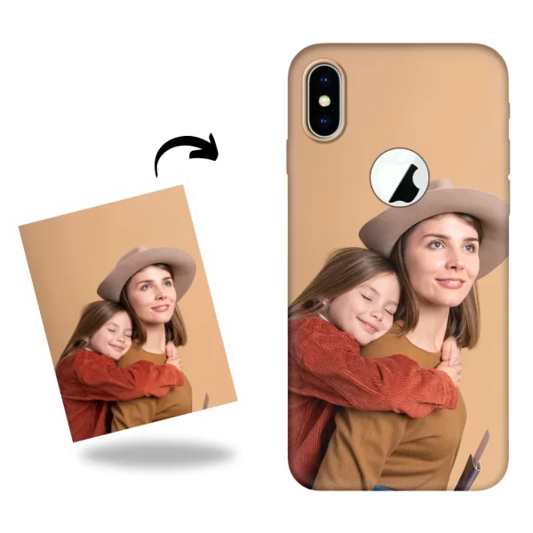 Custom Photo Printed Cover for iPhone X (Logocut)